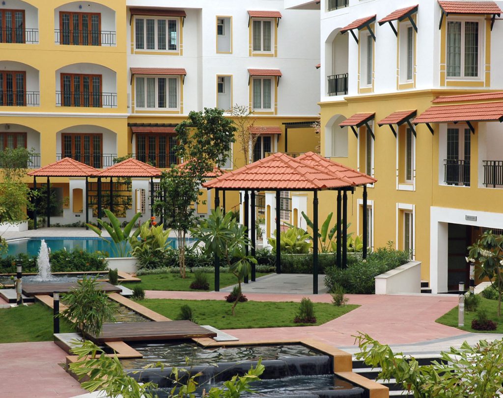 Ceebros Grayshott, Garden, Chennai Completed in 2007